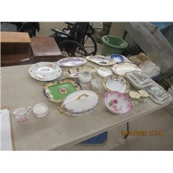 Vintage China, Coverd Dishes, C & S , Trays & Plus More!