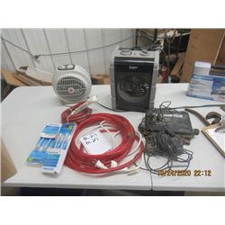 Hummingbird Fish Finder, 2 Elec Heaters, Rope Light & More