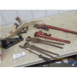 Wood Block Planer, Stanley Planer, Pipe Wrenches, Hoof Trimmer