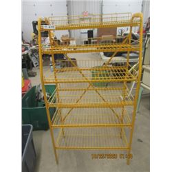Metal Shelf - 6 Tier 56"H 30"W 15" D