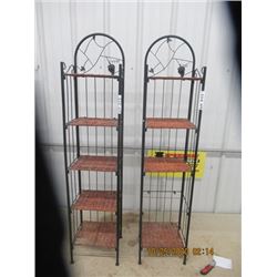 2 Shelves, 50"H 11"W 9"D *