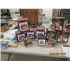 Image 1 : 8 Pcs of Christmas Village & Access - Norman Rockwell, Plus More!