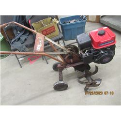 New Misubishi 6 HP Roto Tiller on a Merry Tiller Works- used spring 2020