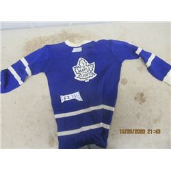 Child's Toronto Maple Leaf's Jersey