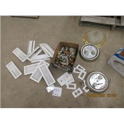 Registers , Light Fixtures, & Door Knobs
