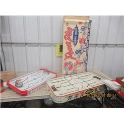 2 Rod Hockey Games 0 No Players 1 Has Box Vintage
