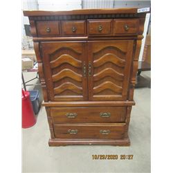 Pine Dresser 58"H 39"W 19" D