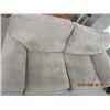 Image 3 : Microsued Loveseat- Light Brown