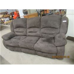 Microsuede Reclining Couch