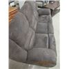 Image 2 : Microsuede Reclining Couch
