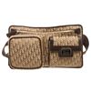 Image 2 : Christian Dior Brown Canvas Trotter Waist Belt Bag
