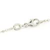 Image 7 : 14k White Gold 0.40 ctw Round Brilliant Diamond Open Heart Pendant 18" Bead Chai