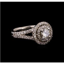 14KT White Gold 1.15 ctw Diamond Ring