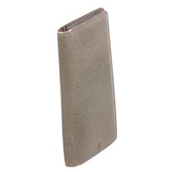 Louis Vuitton Grey Taiga Leather Long Bifold Card Wallet