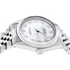 Image 9 : Rolex Mens Stainless Steel Mother Of Pearl Roman Datejust 36MM Wriswatch Datejus