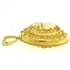 Image 7 : 14k Yellow Gold 49 ctw Natural Citrine & Pearl Brooch Pin Pendant