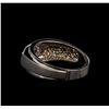 Image 3 : 14KT White Gold 0.47 ctw Diamond Ring
