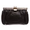 Image 1 : MCM Black Swarovski Leather Small Clutch