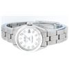 Image 5 : Rolex Ladies Stainless Steel White Diamond 26MM Oyster Band Datejust