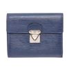 Image 3 : Louis Vuitton Blue Epi Leather Koala Wallet
