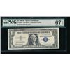Image 1 : 1957B $1 Silver Certificate STAR Note PMG 67EPQ