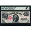 Image 1 : 1917 $1 Legal Tender Note PMG 65EPQ