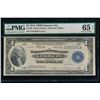 Image 1 : 1918 $1 Kansas City Federal Reserve Bank Note PMG 65EPQ