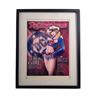 Image 1 : Jamie Tyndall Framed Rolling Stones DC Super Girl Cover Print