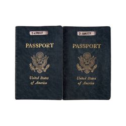 The Sheltering Sky Kit (Debra Winger) Port (John Malkovich) Passport Props