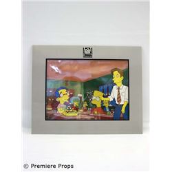 The Simpsons Original Hand-Painted Cel
