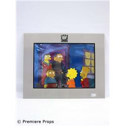 The Simpsons Original Hand-Painted Cel