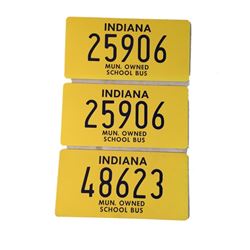 Football Wives License Plates Movie Props