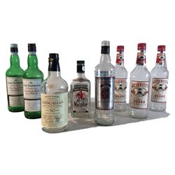 Football Wives Liquor Bottles Movie Props