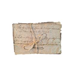 Django Cleopatra Club Paperwork Movie Props