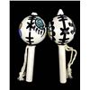 Image 4 : 2 Hopi Hand Painted Gourd Baby Rattles