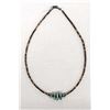 Image 3 : Santo Domingo Pen Shell Heishi & Turquoise Choker