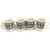 Image 1 : Set of 4 Anasazi Traders Ceramic Cups
