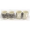 Image 3 : Set of 4 Anasazi Traders Ceramic Cups
