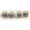 Image 4 : Set of 4 Anasazi Traders Ceramic Cups