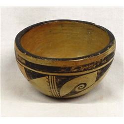 Historic Native American Hopi Pottery Bowl