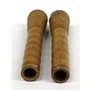 Image 3 : 2 Antique Wood Textile Mill Bobbins