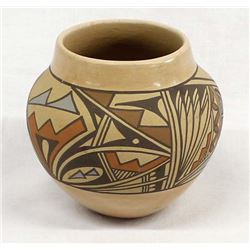 Jemez Polychrome Pottery Jar by Mary Tsosie