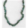 Image 1 : Navajo Green Turquoise Nugget Necklace