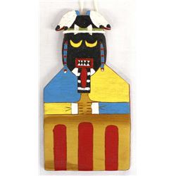 Hopi Cradleboard Kachina by Roy Dewangyumptewa