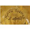 Image 7 : Myrtle Spalted Hand Turned Wood Bowl by L. Lyell