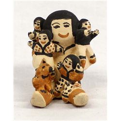 Cochiti Miniature Pottery Storyteller by Romero