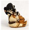 Image 5 : Cochiti Miniature Pottery Storyteller by Romero