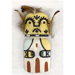 Hopi Tsili Old Style Cradleboard Sikaqoqloka Katsina