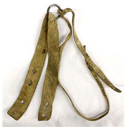 Antique/Vintage Handmade Leather Collar
