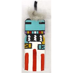 Hopi Old Style Cradleboard Kachina by Puhuyesva